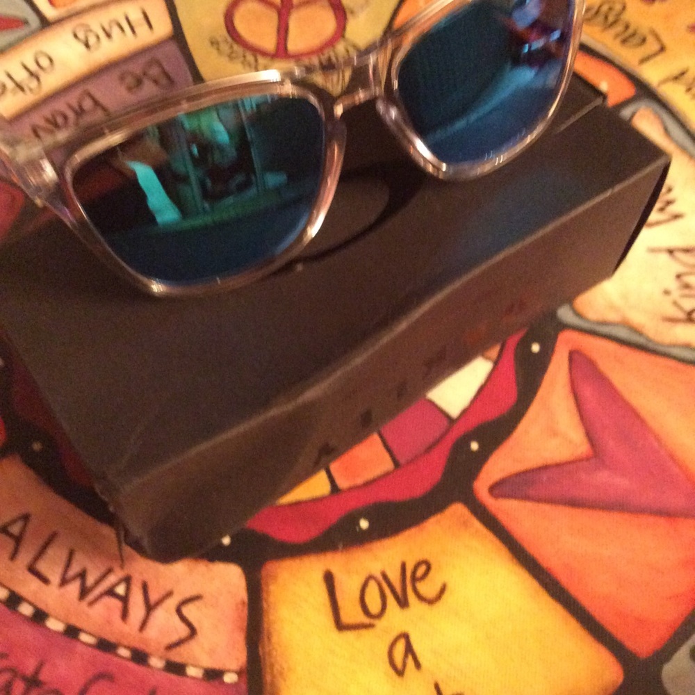 Oakley Blue Iridium Sunglasses